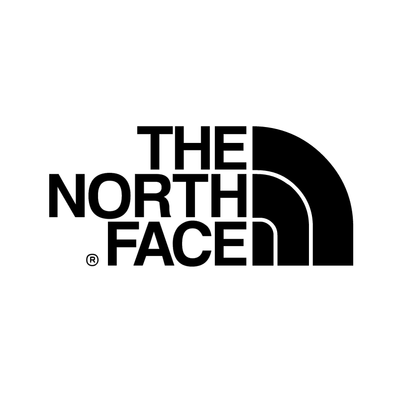 The North Face vector logo