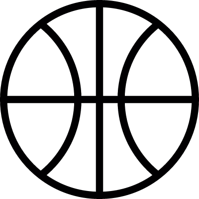 Leather Basketball vector logo