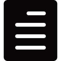 Small document button vector