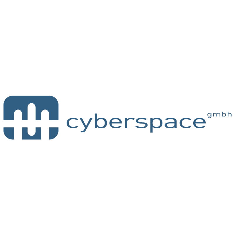 Cyberspace vector logo