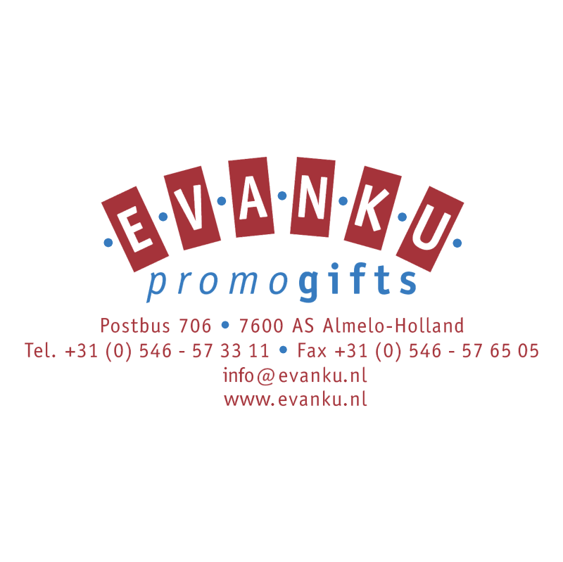 Evanku Promogifts vector logo