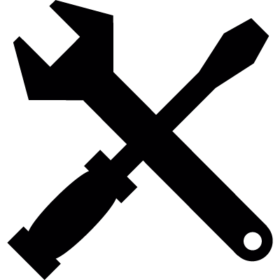 Technical support vector logo
