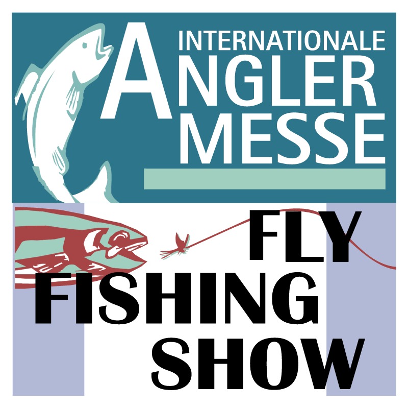 Angler Messe & Fly Fishing Show vector logo