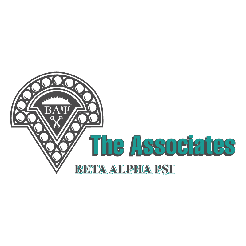 Beta Alpha PSI The Associates 69616 vector logo