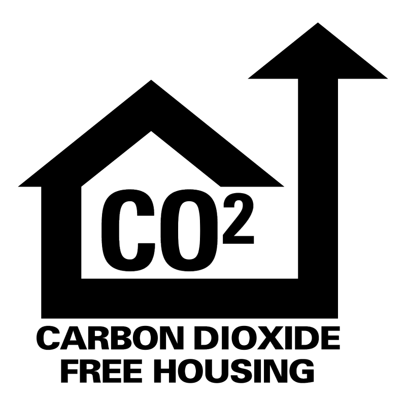 Carbon Dioxide Free Housing vector
