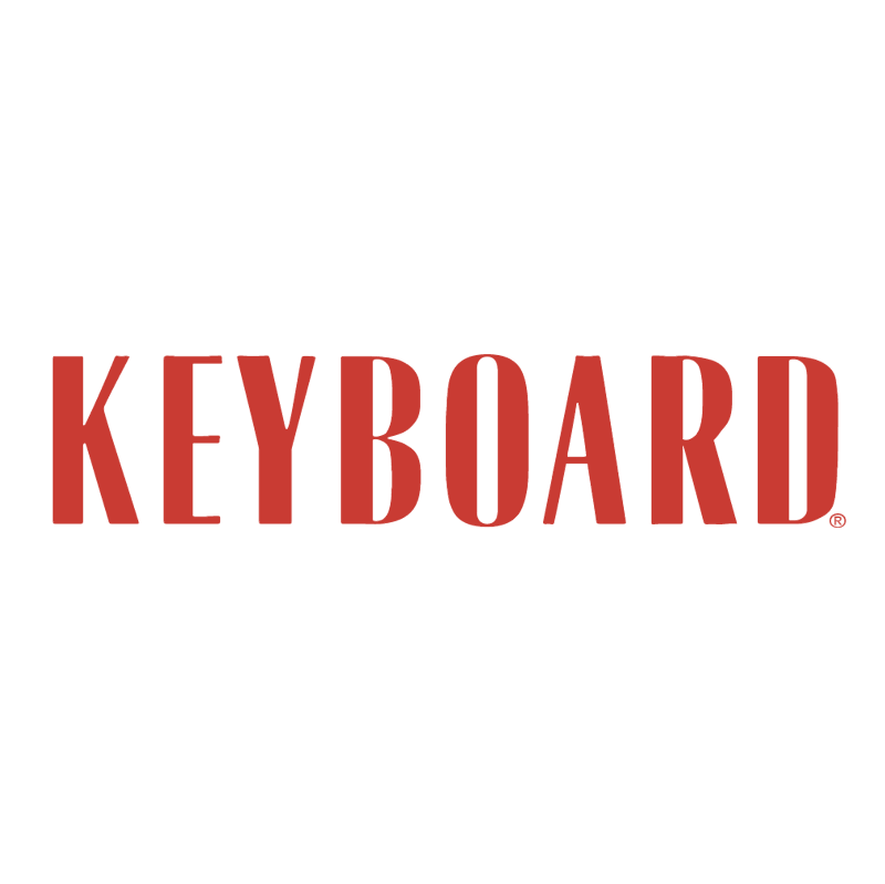 Keyboard vector