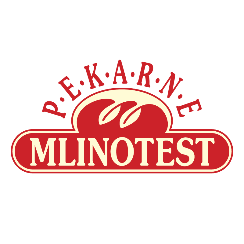 Mlinotest Pekarne vector logo