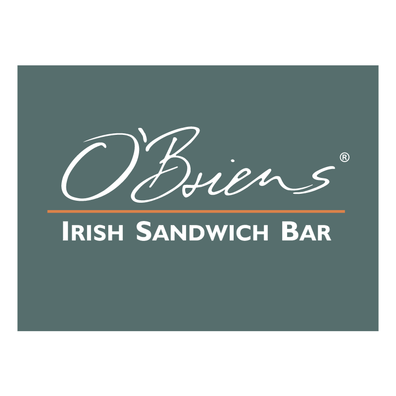 O Brien s Irish Sandwich Bar vector