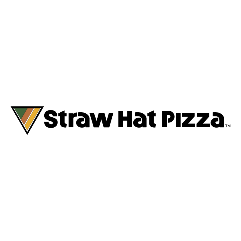 Straw Hat Pizza vector