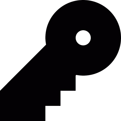 Key password vector logo