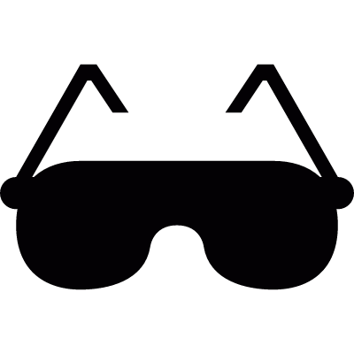 Sun glasses vector logo