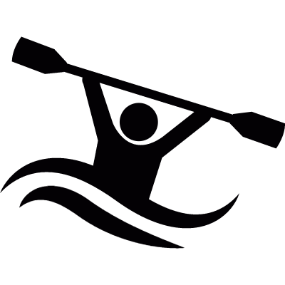 Kayak vector logo
