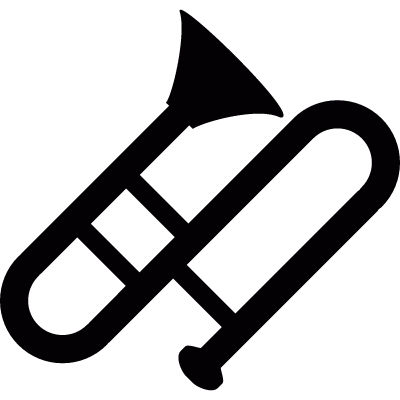 Trombone vector logo