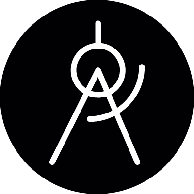 Compass Button vector logo