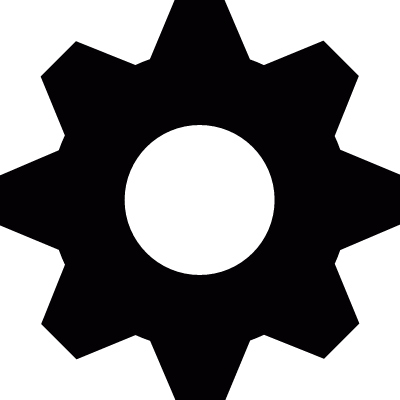 Setting tool vector logo