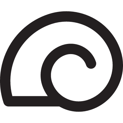Snail Shell vector logo