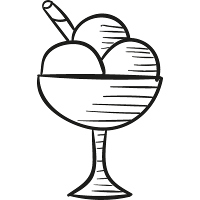 Ice Cream Cup vector logo
