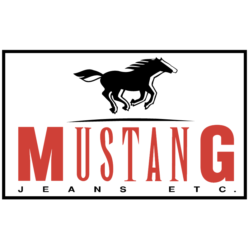 Mustang Jeans vector logo