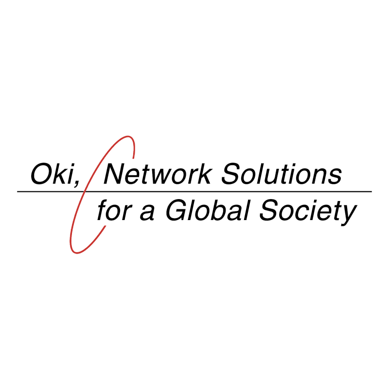 Oki, Network Solutions vector logo