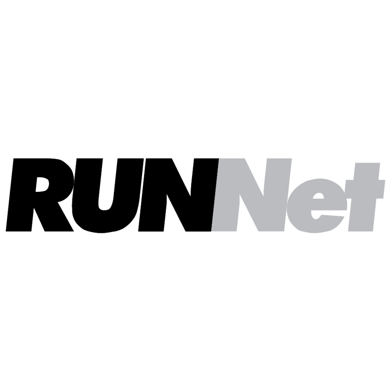 RUNNet vector logo