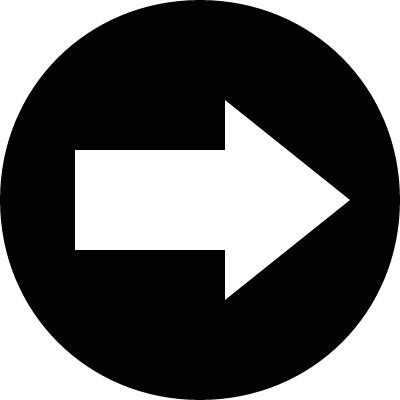 Right arrow circle vector logo