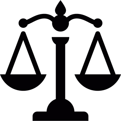 Scales of Justice vector logo