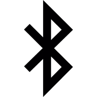 Bluetooth logo vector
