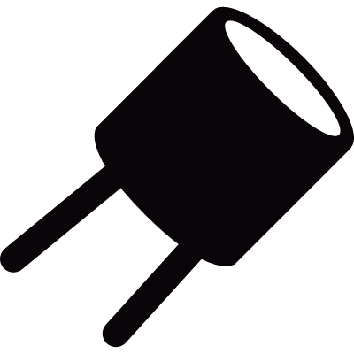 Capacitor vector logo