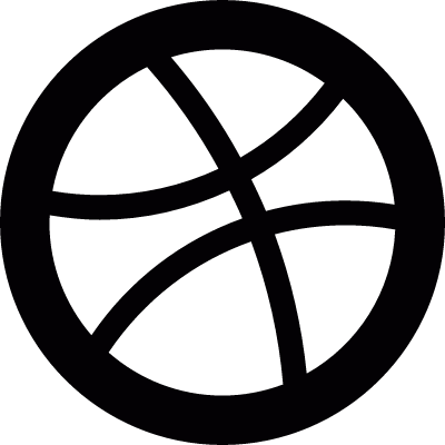 Dribble logo vector logo