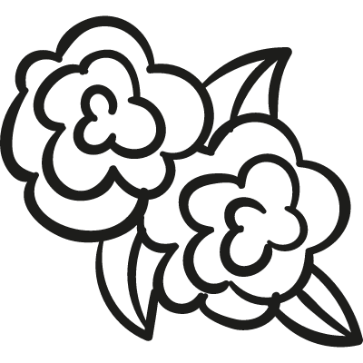 Garden Flowers vector logo