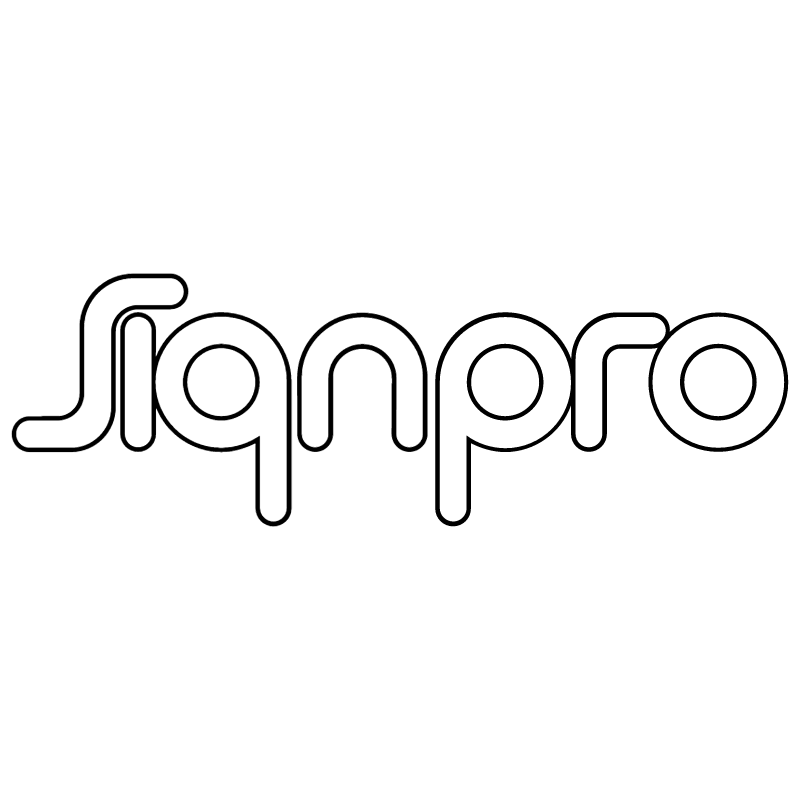 Signpro vector logo
