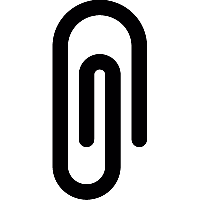 Attachment clip vector logo