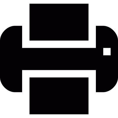 Photo printer vector logo