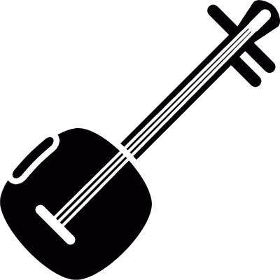 Shamisen vector logo
