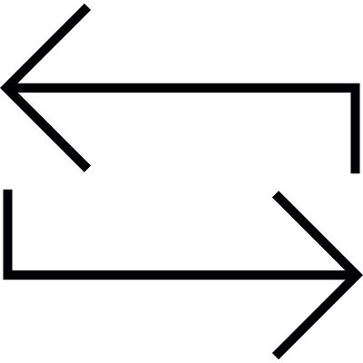 Arrows, IOS 7 interface symbol vector logo