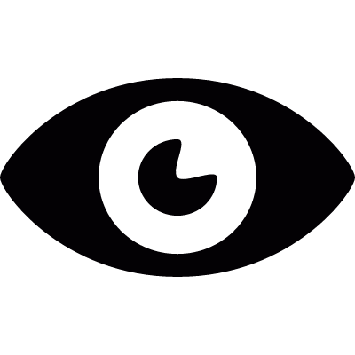 Dark eye vector logo
