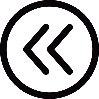 Rewind Button vector logo