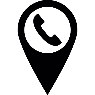 Phone Pin vector logo