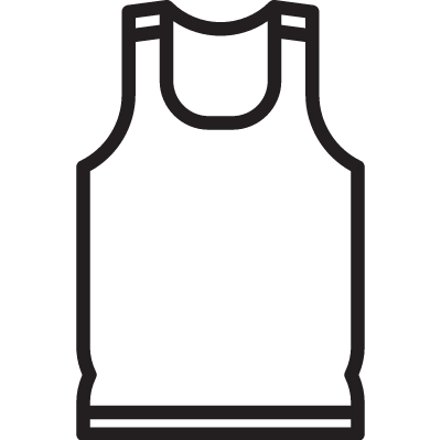 Sleeveless Shirt vector logo