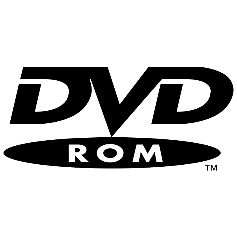 DVD ROM vector logo
