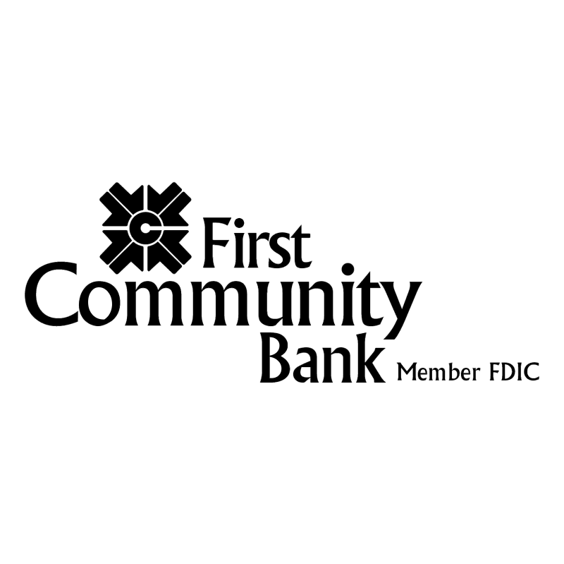 First Community Bank vector