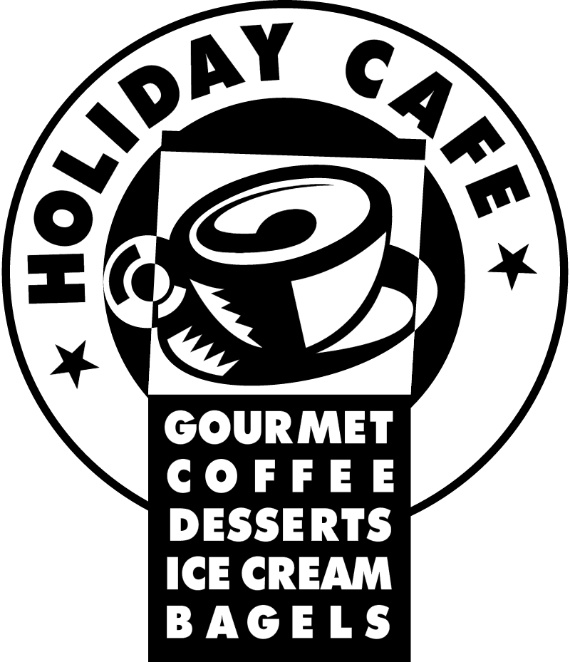 Holiday Cafe vector logo