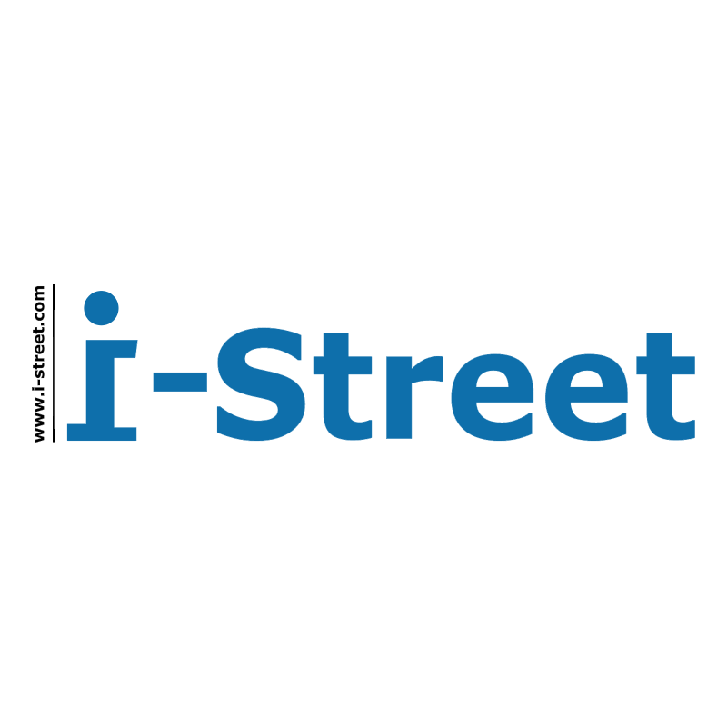 i Street vector logo