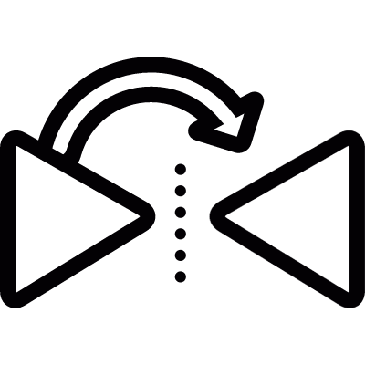 Switch arrows vector logo