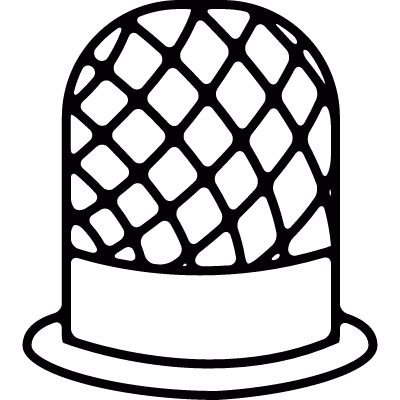 Thimble vector logo
