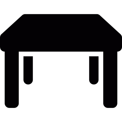 Simple table vector logo