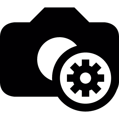 Image settings vector logo