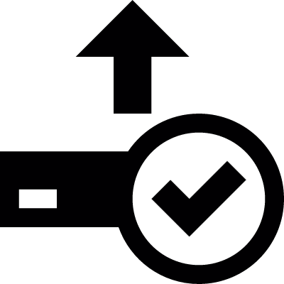 Upload completed vector logo