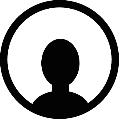 Circular avatar symbol vector logo