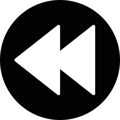 Rewind Button vector logo